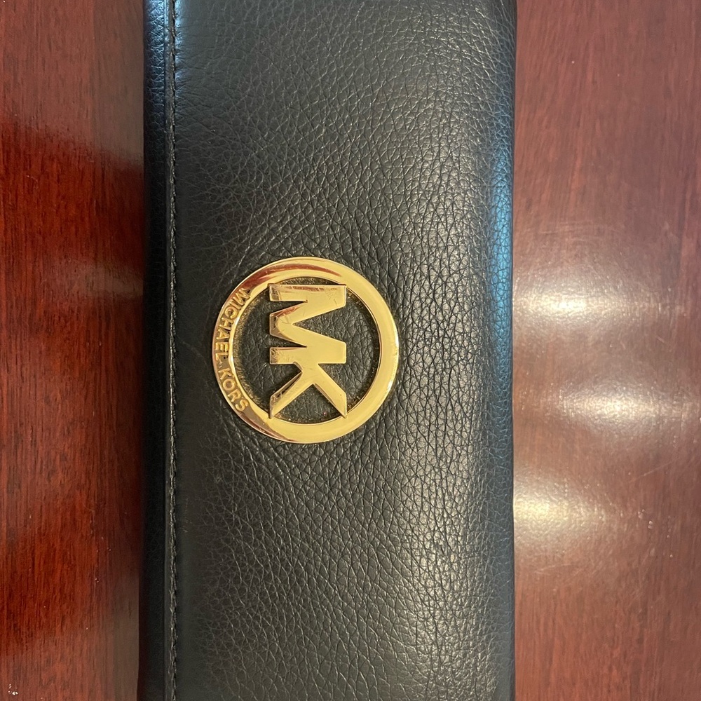 Michael Kors Black and Gold Glasses
